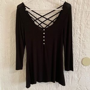 Arizona Jean Co Black Top Size XS
